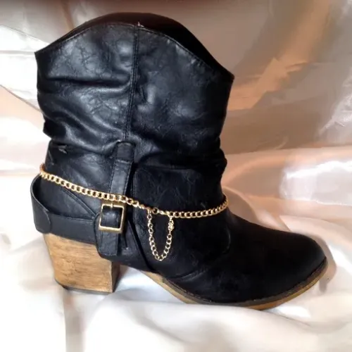 Gold Boot Bracelet