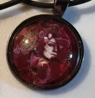 Purple Haze - Cabochon Pendant